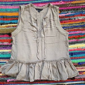 American Eagle Peplum Top